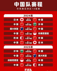 2026世界杯预选赛中国赛程全解析
