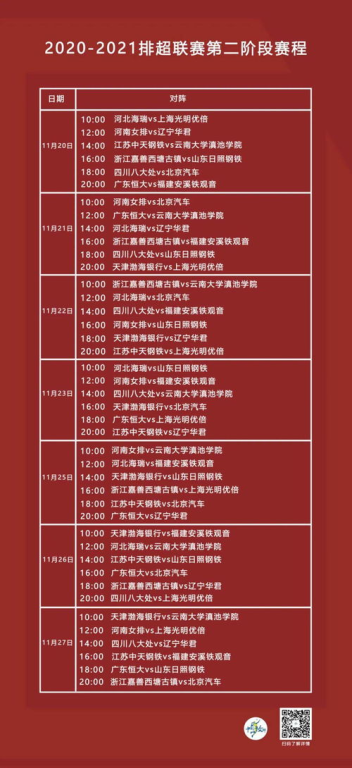 第二阶段完整赛程与关键节点