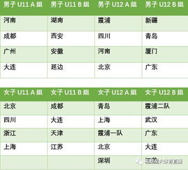 预选赛分组形势与赛程架构