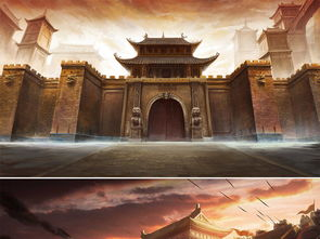 一、游戏背景与场景设计