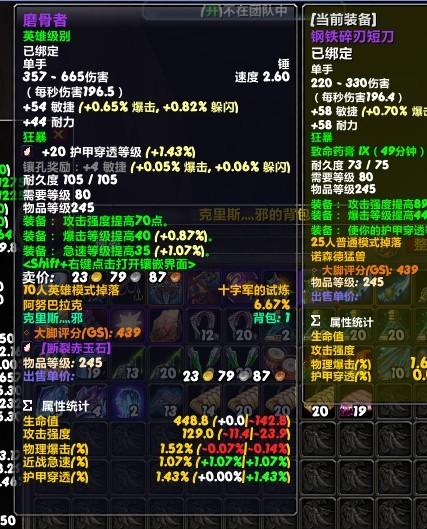 一、盗贼装备的分类与选择