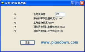 一、太阁立志传修改器是什么？