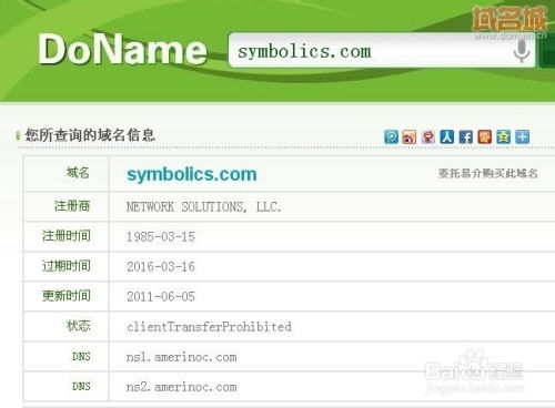 一、域名注册信息查询的重要性
