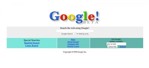 一、Google搜索主页的设计理念