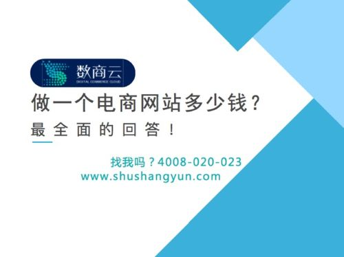 一、电商网站建设的前期规划