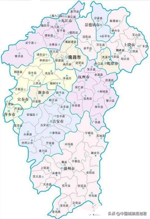 湖南行政区划，细数三湘四水的城市分布