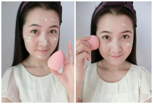 一、彩妆蛋的正确使用方法