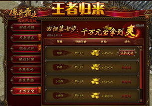 今日新开的传奇私服概述与特点