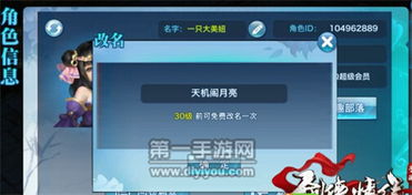 仙侠手游名字符号的重要性与选择原则