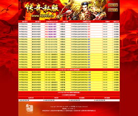 传奇游戏资源分享平台，打造高效游戏网站解决方案