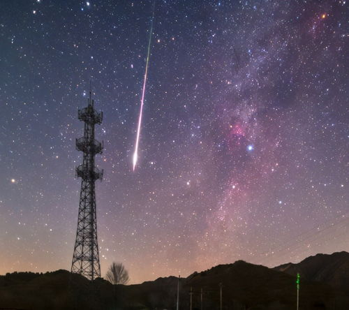 五、流星雨的观测技术与挑战