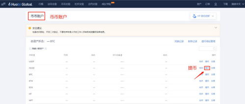 火币平台提币参数设置详解