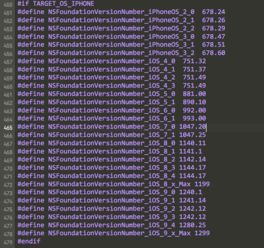 iOS系统版本兼容性排查