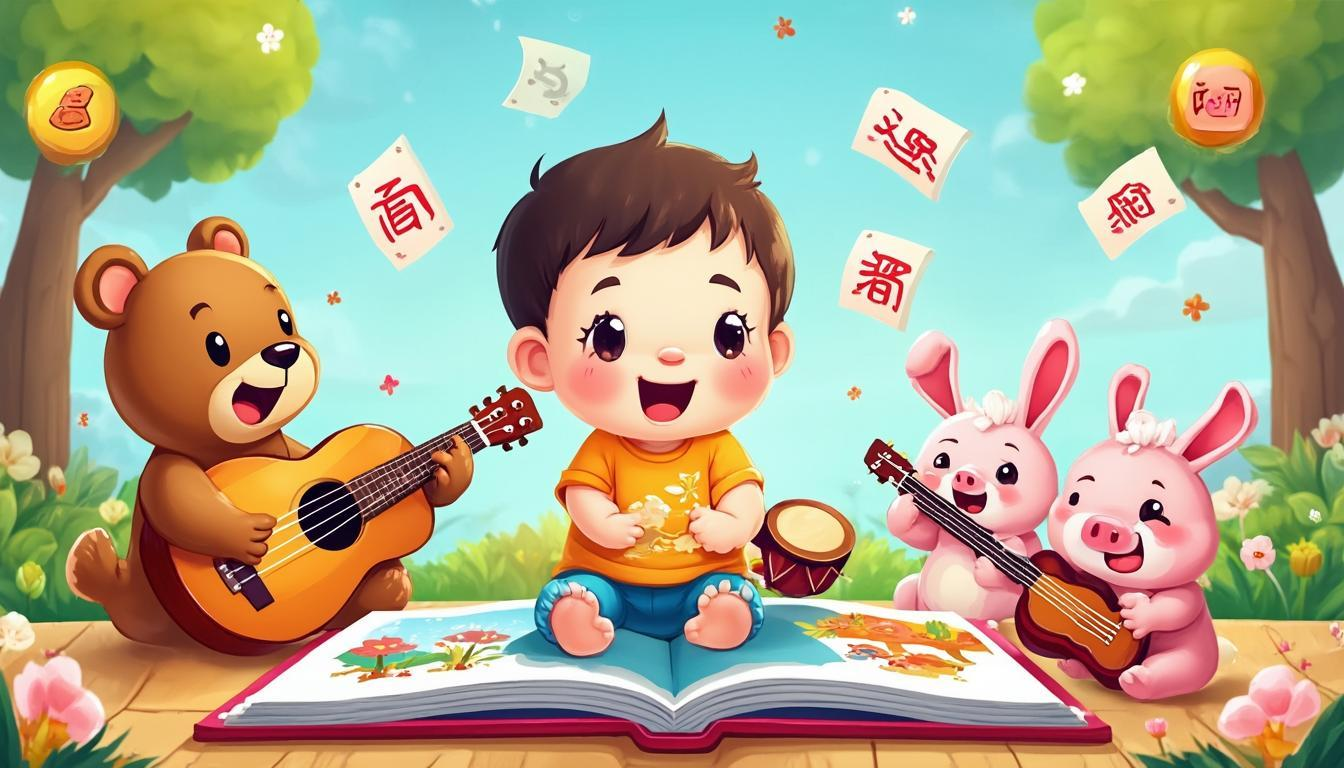 宝宝计划粤语:粤语儿歌与故事的早教应用