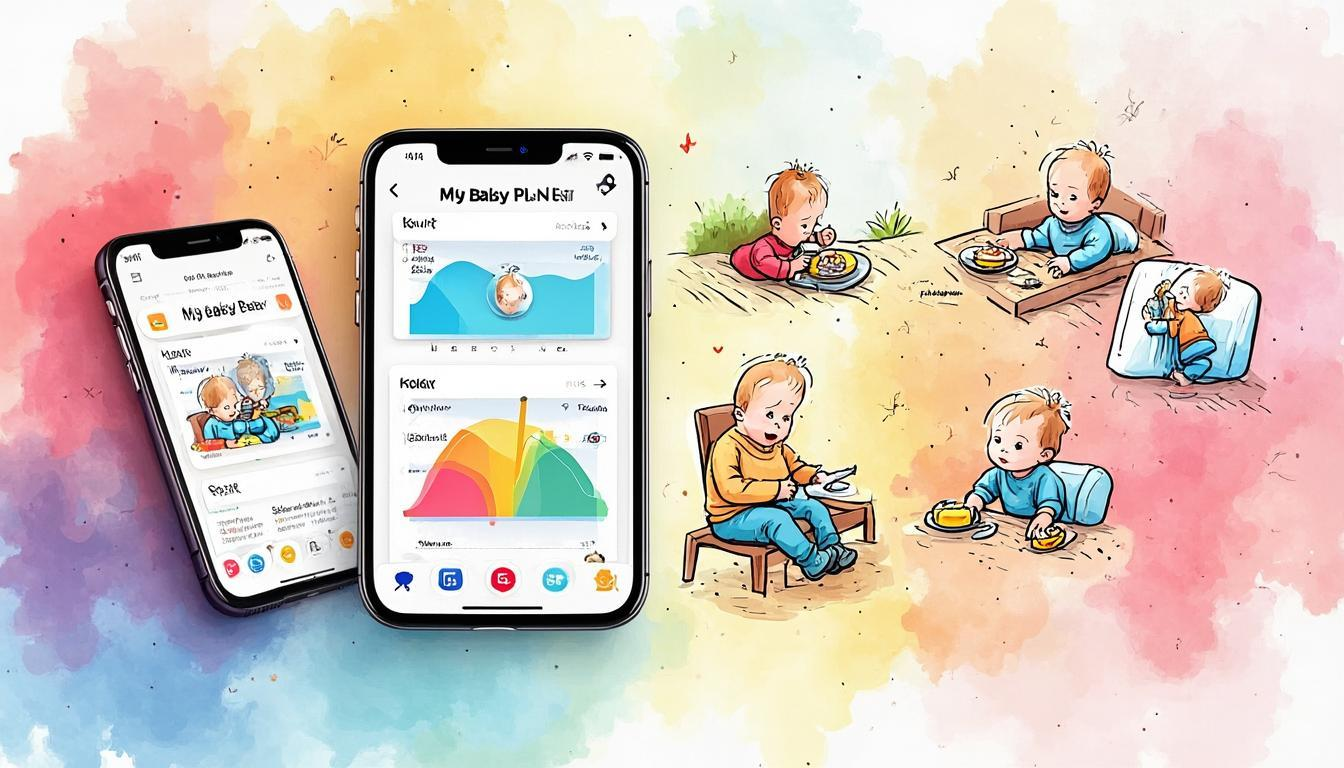苹果软件我的宝宝计划：宝宝日常活动与习惯跟踪