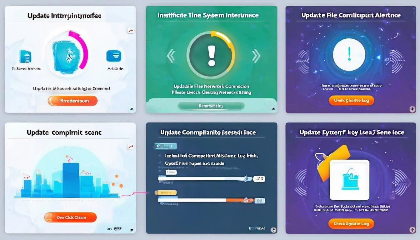 更新过程中的常见问题及解决方案: