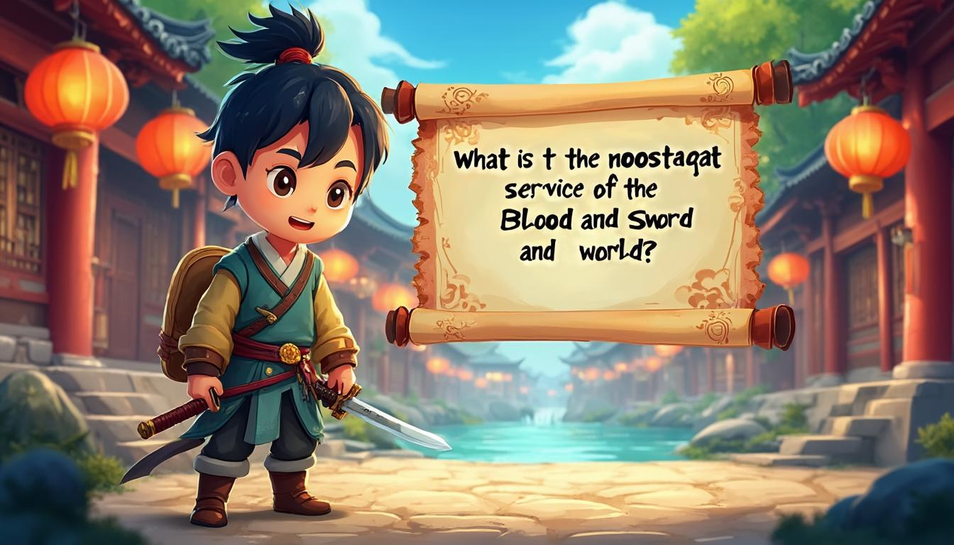 热血江湖怀旧服：经典武侠网游回忆杀与新手攻略  第1张