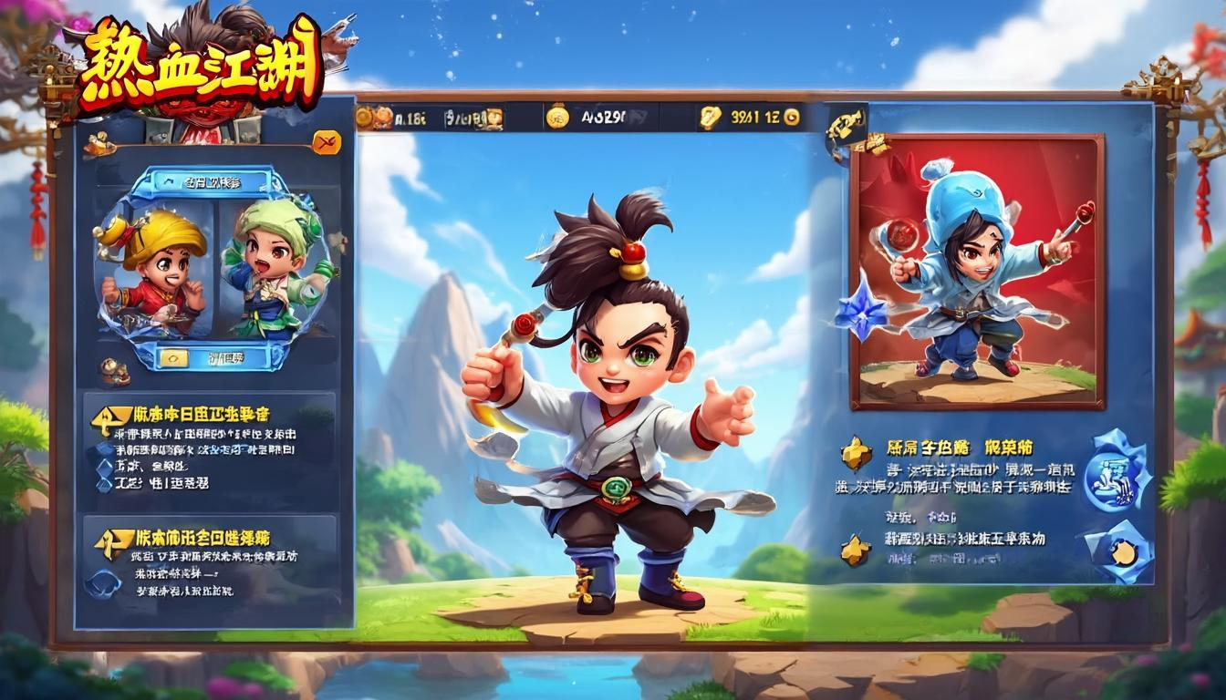 2023热血江湖下载终极指南：官方与手游安装教程  第1张