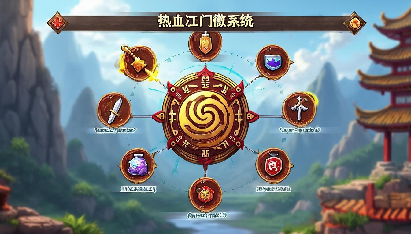 热血江湖门徽下载全攻略，打造独特帮派标志  第1张