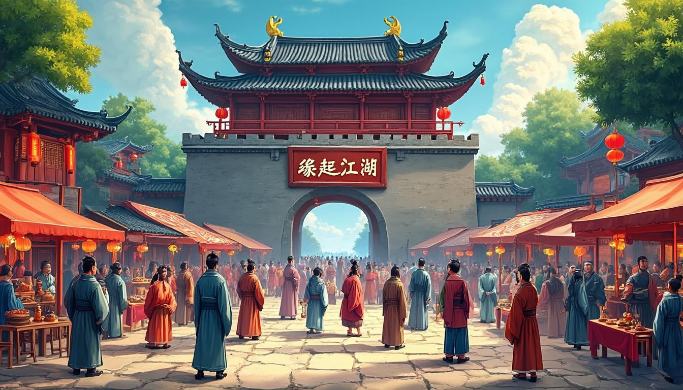 热血江湖怀旧版手游下载：重燃经典武侠情怀的终极指南  第1张