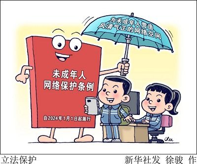 对未成年人的保护问题