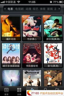 高清电影网站排行榜的特点