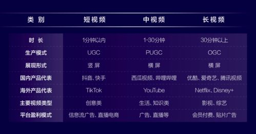 视频内容分类