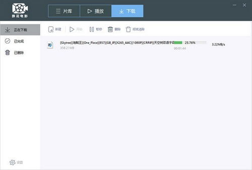 飘花电影网的资源分类