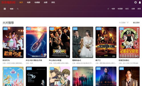 乐乐电影网站的电影分类