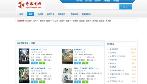 奇米影视电影网的资源种类