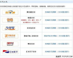 支付方式的多样性