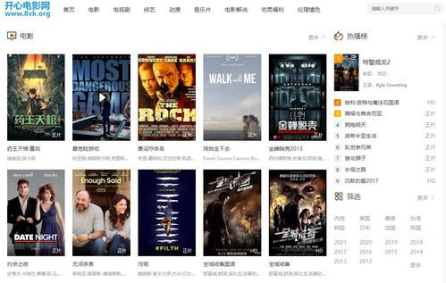 开心电影网站简介