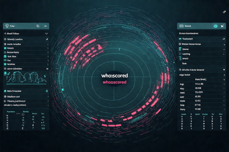 whoscored足球数据网的核心与价值