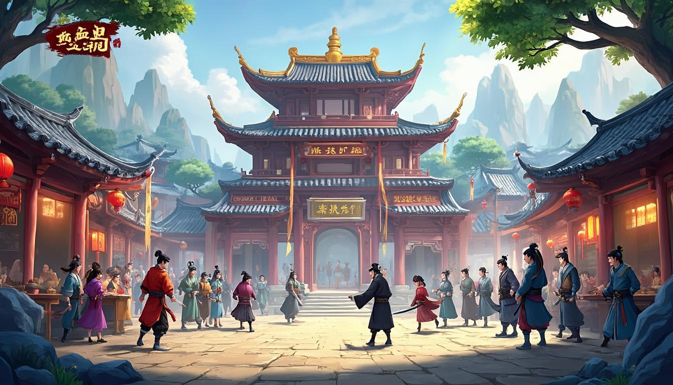 热血江湖官方,武侠经典重生-手游全指南  第1张