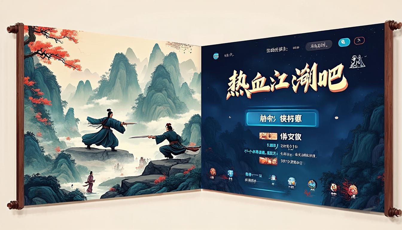 热血江湖吧百度贴吧：游戏社区的互动枢纽解析  第1张