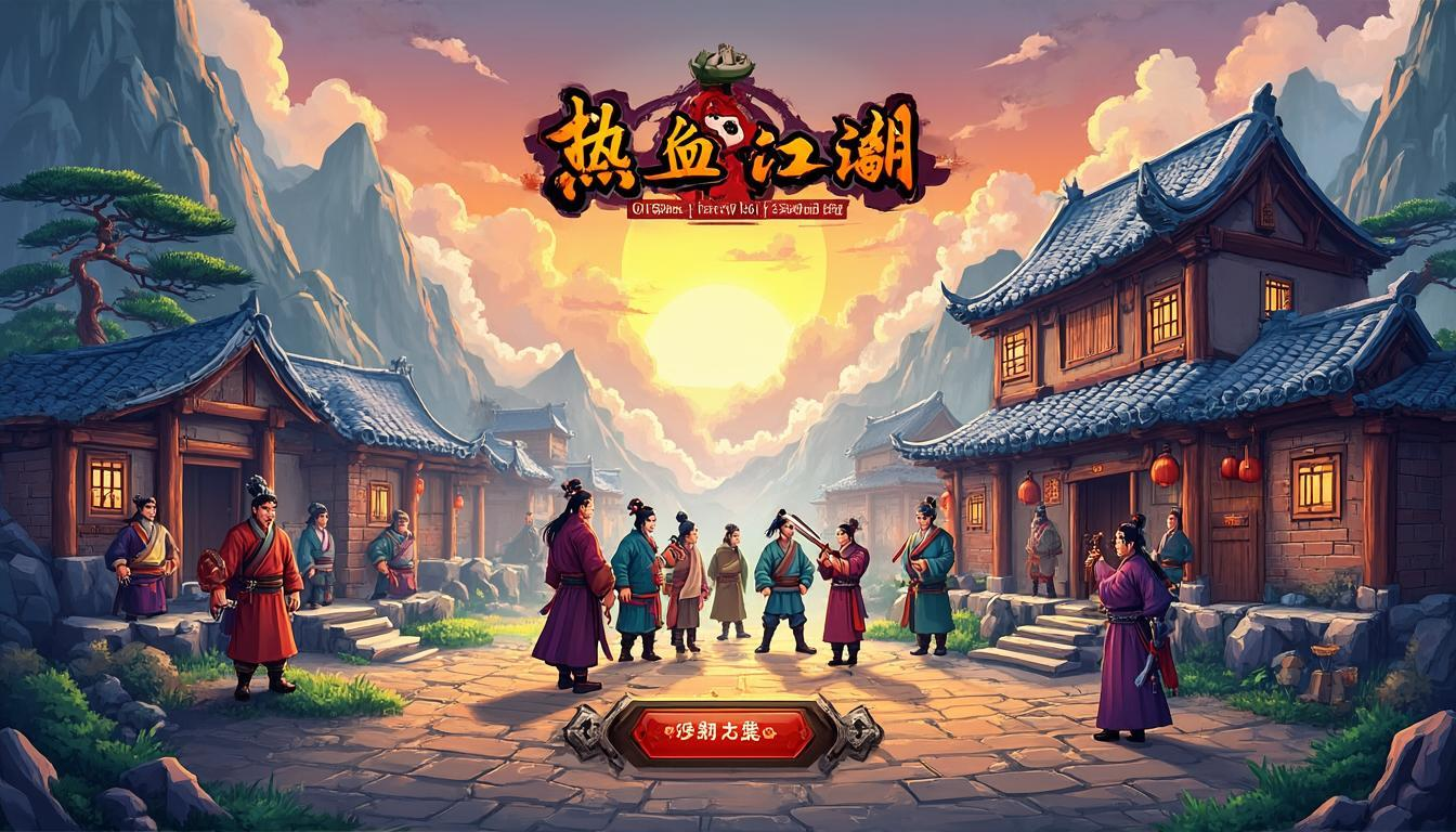 热血江湖怀旧版官网：重温武侠梦的起点  第1张