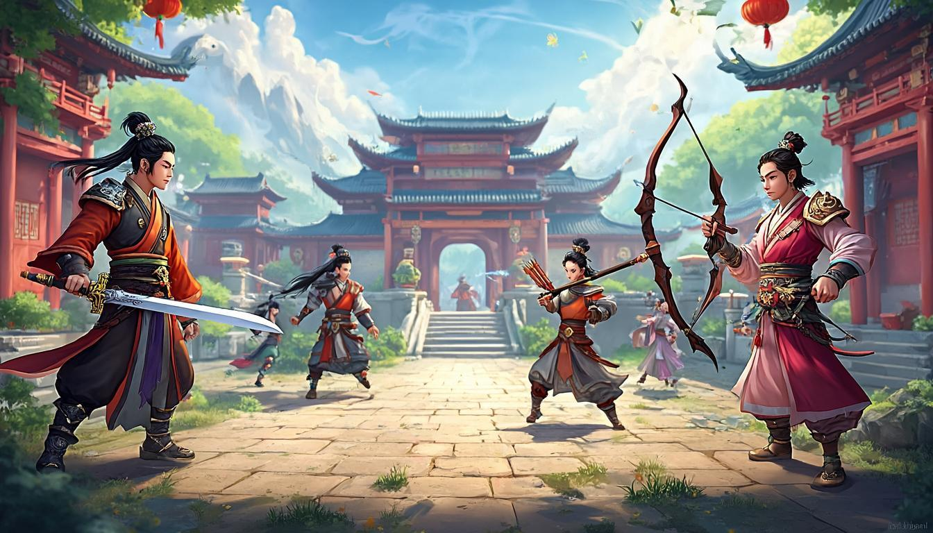 热血江湖传手游全攻略：职业选择、装备强化与PK竞技解析  第1张