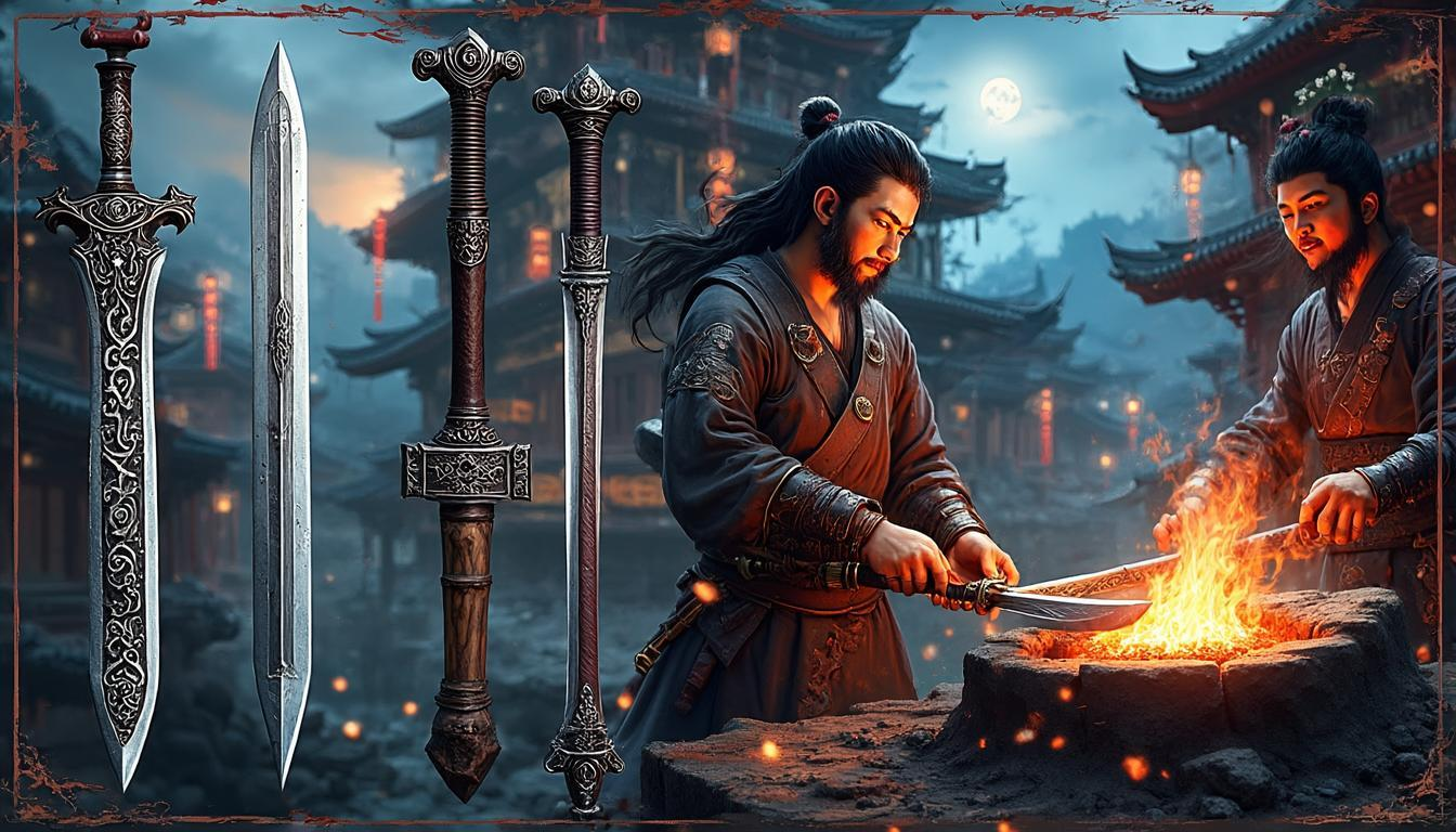 热血江湖武器全解析,打造最强战力指南 第1张 热血江湖武器全解析,打造最强战力指南 第1张