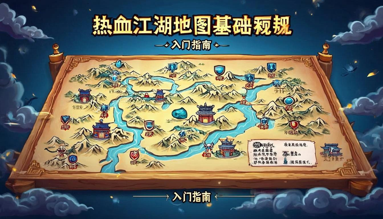 热血江湖地图详细攻略：位置与地形介绍  第1张