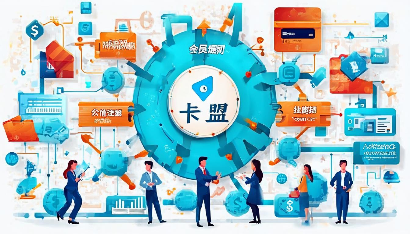 卡盟的运作模式与经济链条