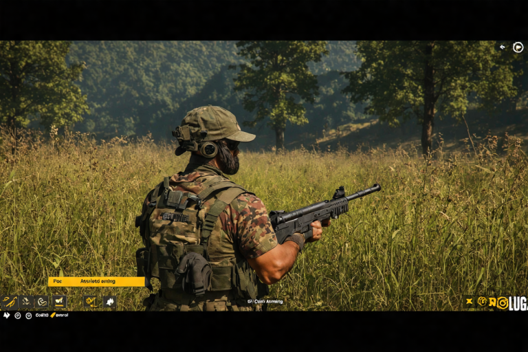 PC端PUBG关闭辅助瞄准的方法