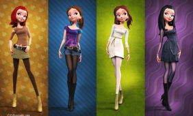 三、热门的3D人物触摸手游推荐