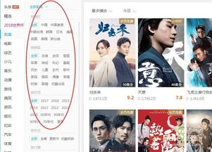 二、VIP电视剧的分类与搜索