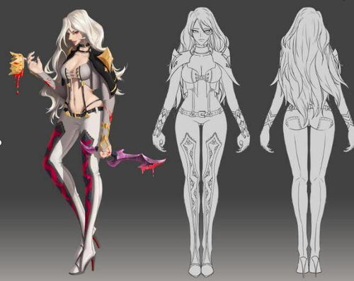 二、角色设计与技能展示