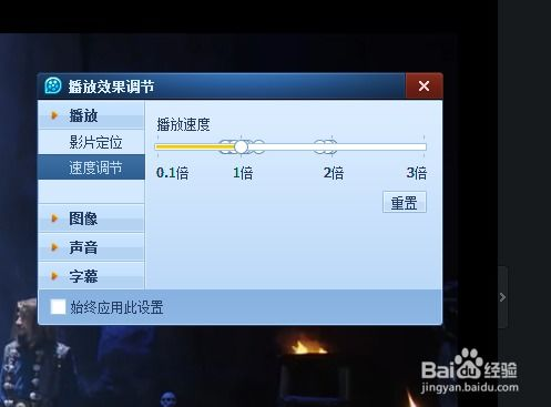 四、调整播放设置