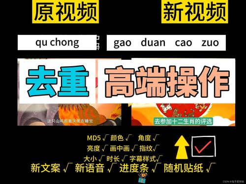 视频去重是指什么,视频去重消重