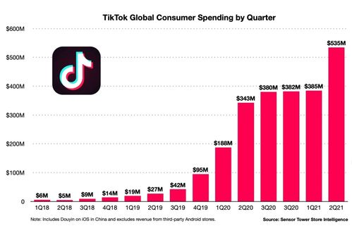 TikTok全球用户规模与流量增长趋势