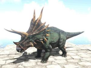 三、三角龙（Triceratops）- 防御高手