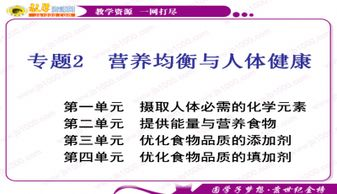 二、营养均衡的必要性