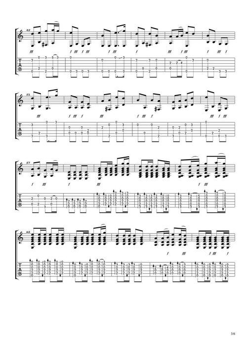 二、通过吉他谱提高演奏技巧